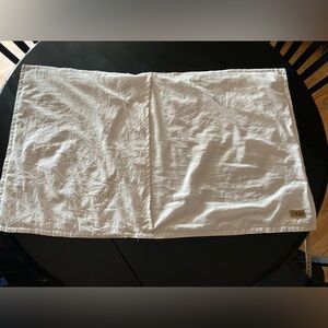 UGG White Fabric Pillow Case